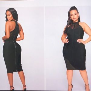 Bandage Midi Dress